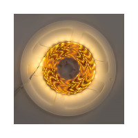 Лента светодиодная General Lighting Systems GLS-2835-120-9.6-12-IP20-PRO-3-3-KIT, 3 метра с адаптером, 9,6Вт/м, 12В, SMD2835, 8мм, 120 диодов/м, 7 Лм/чип, IP20,3000К -теплый белый 501021