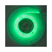 Лента светодиодная General Lighting Systems GLS-COB-320-8-24-IP20-G, 5 метров, 8Вт/м, 24В, 8мм, 320 диодов/м, 900Лм/м, IP20, зеленый 502411