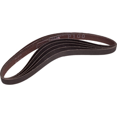 Лента на ткани для электроинструмента 5 шт, 13х533 мм, Р100 Сегмент-Абразив 7930091776115