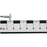 Саморез КВАДРА пресс-шайба, со сверлом, 4.2x16 цинк, уп. 16 шт. 420164168120