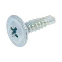 Саморез КВАДРА пресс-шайба, со сверлом, 4.2x16 цинк, кор. 1000 шт. 420164100001