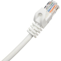 Коммутационный шнур ITK кат. 5Е UTP LSZH 3м белый PC08-C5EUL-3M