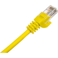 Коммутационный шнур ITK кат. 5Е UTP LSZH 5м желтый PC05-C5EUL-5M