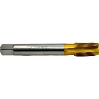 Машинно-ручной метчик для сквозных отверстий TORNERI М22x1.5 HSSE 6H DIN376 TiN 043920