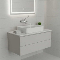 Смеситель для кухни FASHUN хром, настенный ф40, излив 25S, хирургический, латунь A4654