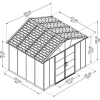 Хозблок Palram YUKON 11-95 705073