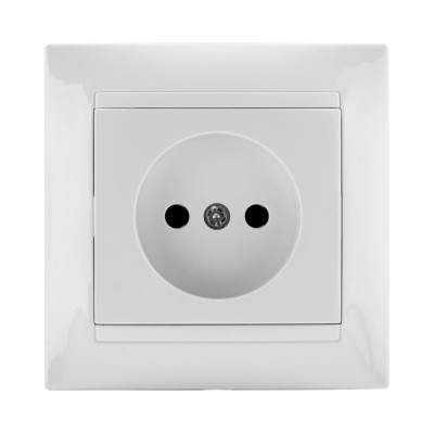 Розетка TDM ELECTRIC 2П 10А 250В белая Лама SQ1815-0022