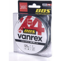 Плетеная леска Lucky John Vanrex BBS х4 BRAID Moss Green 125/045 LJ4114-045