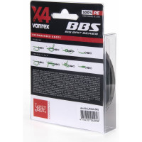 Плетеная леска Lucky John Vanrex BBS х4 BRAID Moss Green 125/045 LJ4114-045