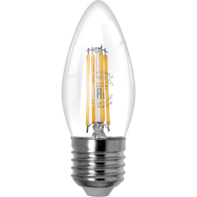 Лампа светодиодная E27 "Филамент" С37-6 Вт-230 В-2700 К TDM ELECTRIC SQ0340-0298