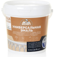 Эмаль универсальная акриловая глянцевая ЭКСПЕРТ синий RAL 5005 0,8 кг 29080