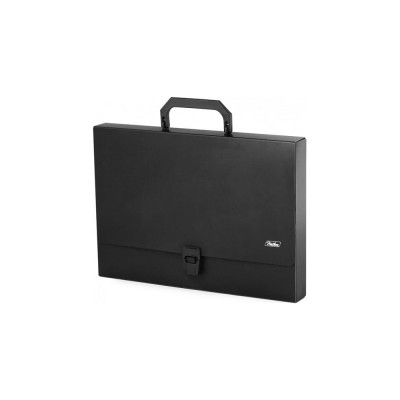 Пластиковая папка-портфель Hatber STANDARD 040122