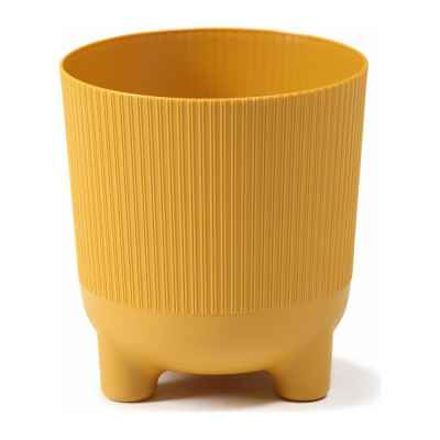 LAMELA Sp.z o.216 Кашпо на ножках ARIA jumper d14 h15см горчичный 066169