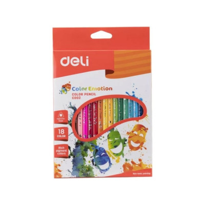 Цветные карандаши DELI Color Emotion EC00210 458043