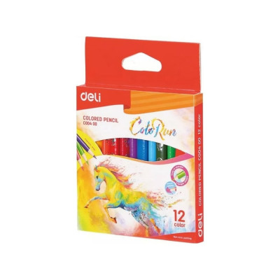 Цветные карандаши DELI EC00400 ColoRun 1027225