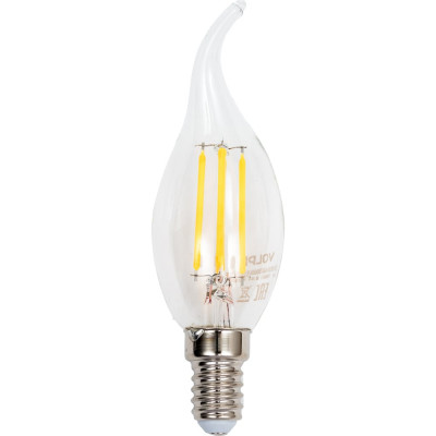 Volpe Лампа светодиодная LED-CW35-6W/3000K/E14/CL/SLF UL-00008336