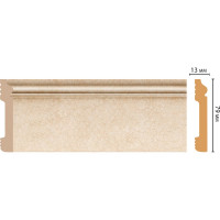 Плинтус напольный Decomaster 79x13x2400 мм D005-18D ДМ