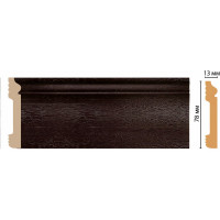 Плинтус напольный Decomaster 79x13x2400 мм D005-433 ДМ
