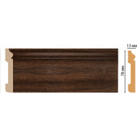 Плинтус напольный Decomaster 79x13x2400мм D005-438 ДМ