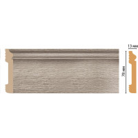 Плинтус напольный Decomaster 79x13x2400 мм D005-77 ДМ