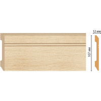 Плинтус напольный Decomaster 107x12x2400 мм D105-71 ДМ