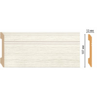 Плинтус напольный Decomaster 107x12x2400 мм D105-70 ДМ