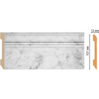 Плинтус напольный Decomaster 107x12x2400 мм D105-79 ДМ