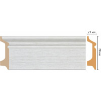 Плинтус напольный Decomaster 78x21x2400 мм D122-1070 ДМ