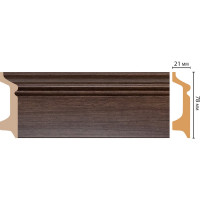 Плинтус напольный Decomaster 78x21x2400 мм D122-74 ДМ