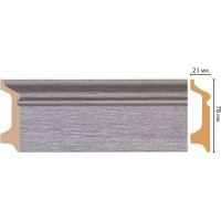 Плинтус напольный Decomaster 78x21x2400 мм D122-77 ДМ