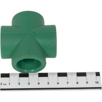 Крестовина Banninger полипропиленовая, зеленая, 25 мм 7551070011