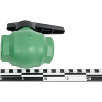 Шаровой кран Banninger полипропиленовый, зеленый, 40 мм 7911090011