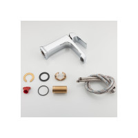 Смеситель для умывальника Gappo 35к G1050-8 хром 544125