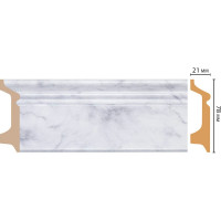 Плинтус напольный Decomaster 78x21x2400 мм D122-79 ДМ