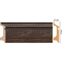 Плинтус напольный Decomaster 78x21x2400 мм D122-81 ДМ