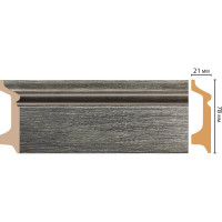 Плинтус напольный Decomaster 78x21x2400 мм D122-87 ДМ