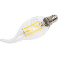 Светодиодная лампа Volpe LED-CW35-6W/3000K/E14/CL/SLF UL-00008336