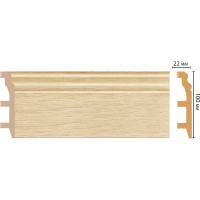 Плинтус напольный Decomaster 100x22x2400смм D232-71 ДМ