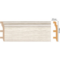 Плинтус напольный Decomaster 100x22x2400 мм D232-70 ДМ