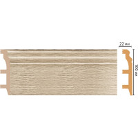 Плинтус напольный Decomaster 100x22x2400мм D232-72 ДМ