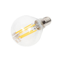 Светодиодная лампа Volpe LED-G45-7W/3000K/E14/CL/SLF UL-00008318