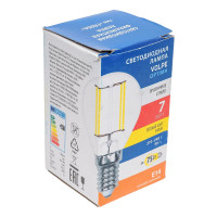 Светодиодная лампа Volpe LED-G45-7W/3000K/E14/CL/SLF UL-00008318