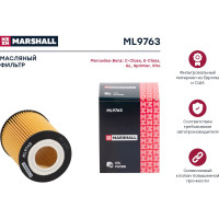 Фильтр масляный MB C-Class (W203,W204) 05- / E-Class (W211-W213) 05- / Sprinter II, III 06- MARSHALL ML9763
