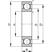 Подшипник FAG 6302-C-C3>V 0 949834880030