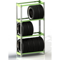 Стеллаж ООО Металекс серия TIRES 1800x1000x500 SMT181050