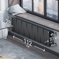 Радиатор Royal Thermo PianoForte 200 /Noir Sable - 14 секц. НС-1346005
