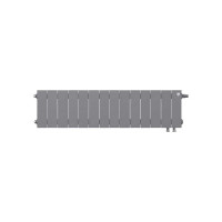 Радиатор Royal Thermo PianoForte 200 /Silver Satin - 14 секц. VDR НС-1346024