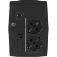 Линейно-интерактивный источник бесперебойного питания DKC серии Info, 800 ВА/480 Вт, 1/1, 2xSchuko,1x8Aч INFO800S