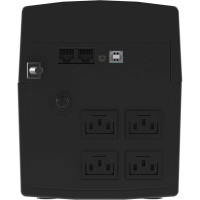 Линейно-интерактивный источник бесперебойного питания DKC 1500 ВА/900 Вт, 1/1, 4xIEC C13, USB + RJ45, LCD, 2x8Aч INFOLCD1500I