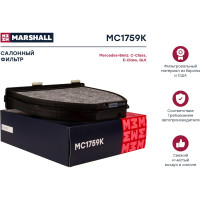 Фильтр салонный угольный MB C-Class (W204) 07- / E-Class (W212) 09- / GLK (X204) 08- MARSHALL MC1759K